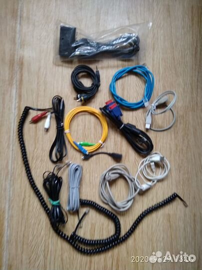 Телефонные и комп. провода и кабели