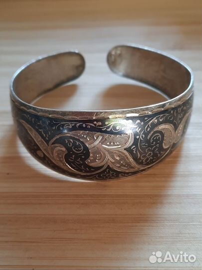 Серебряный браслет СССР