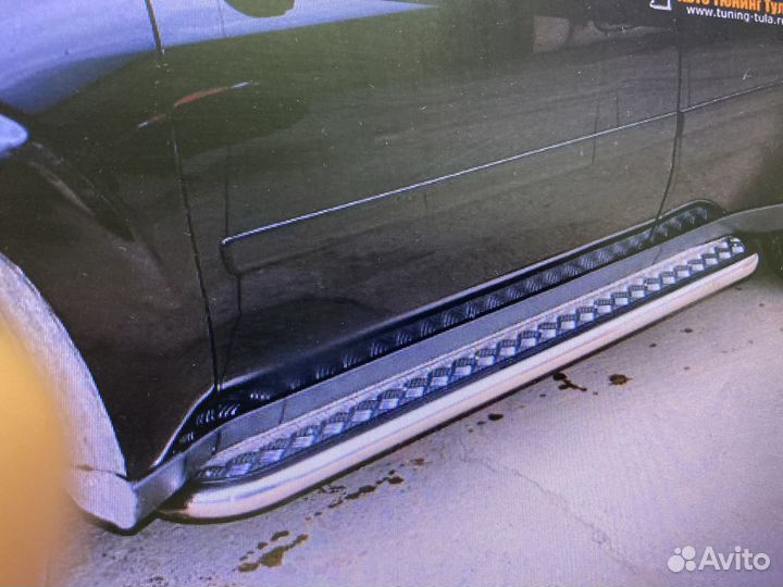 Подножки пороги обвес на внедорожник