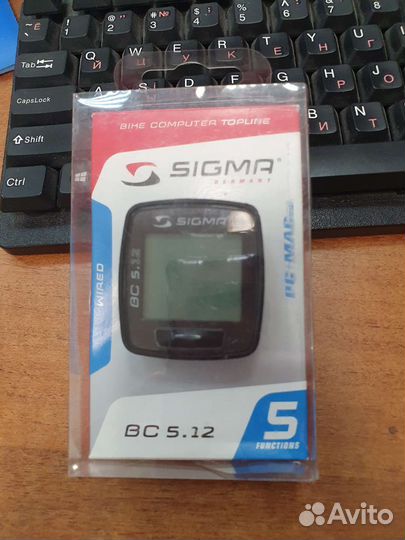 Велокомпьютер sigma bc 5.12