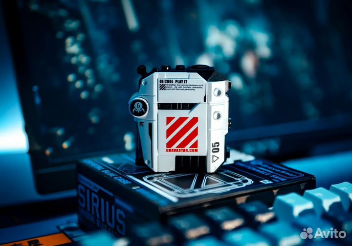 Наушники Gravastar Sirius P5 Mecha white