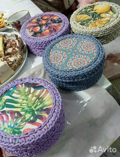 Красивые шкатулочки ручеой работы