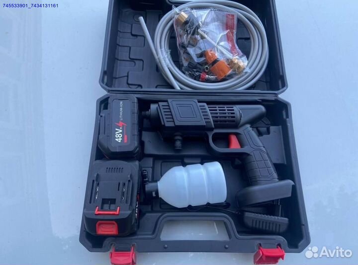 Аккумуляторная мини мойка с двумя АКБ 48V (Арт.285