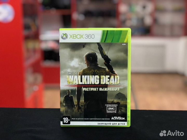 Диск на Xbox 360 TWD Инстинкт Выживания