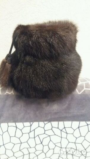 Шапка норковая женская