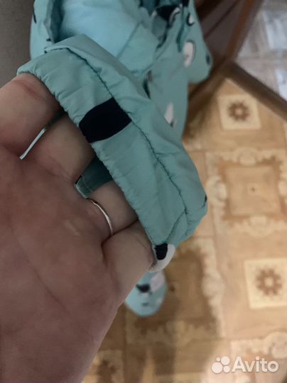 Комбинезон демисезонный crockid 80 86 для девочки