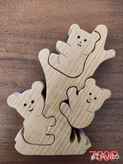 Деревянные игрушки ручной работы