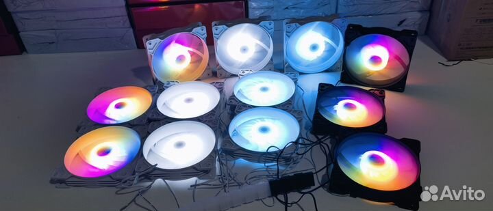 Кулер RGB вентиляторы для корпуса пк 120мм