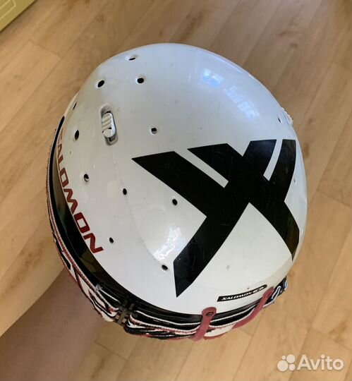 Горнолыжный шлем salomon (s/m) с очками carrera