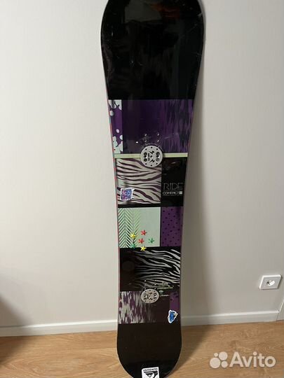Сноуборд Ride 153 с креплениями и ботинками