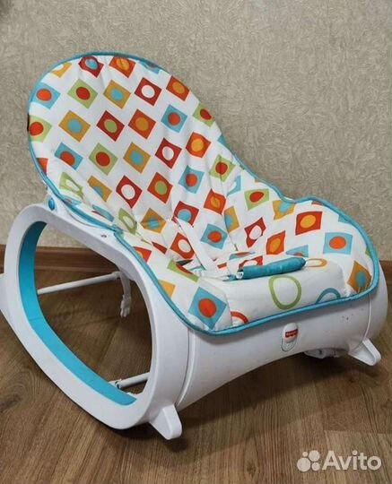 Кресло-качалка шезлонг с вибрацией (0-36мес)