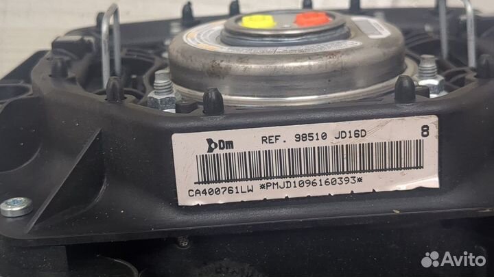 Подушка безопасности водителя Nissan Qashqai