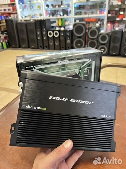 Усилитель Deaf Bonce Machete Mfa-4.120 D(4 канала)