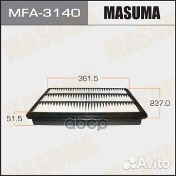 Фильтр воздушный mitsubishi pajero 98- 3.5-3.8