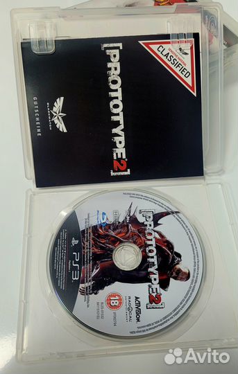 Prototype 2 ps3 бу