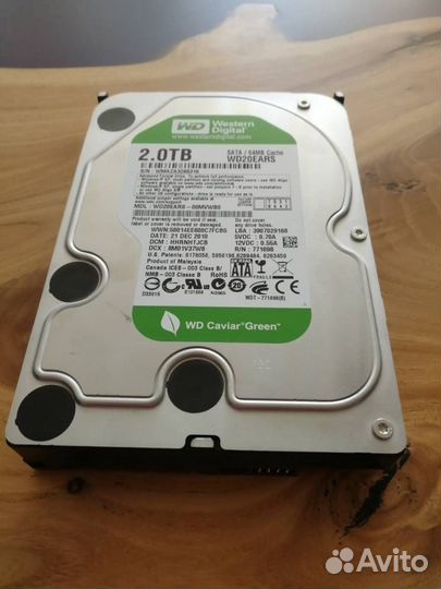 HDD WesternDigital Green 2TB SATA