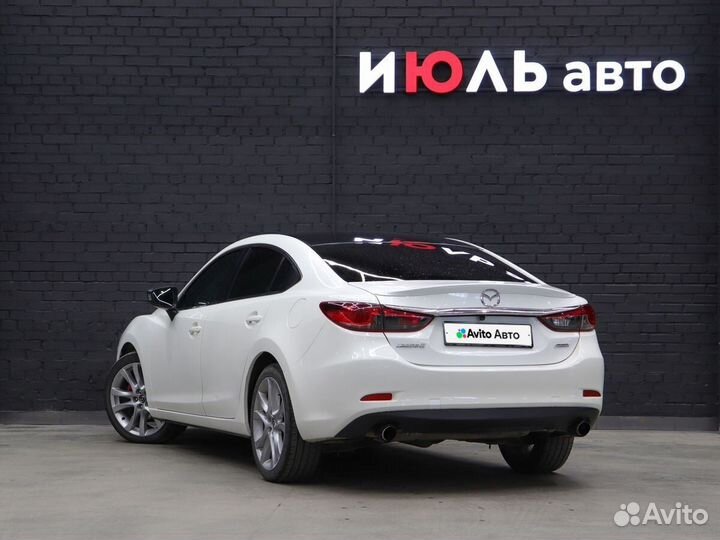 Mazda 6 2.5 AT, 2014, 177 327 км