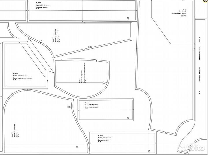 Конструктор одежды лекала