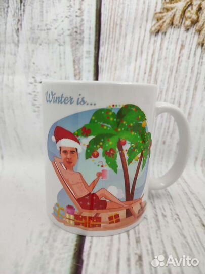 Кружка с печатью