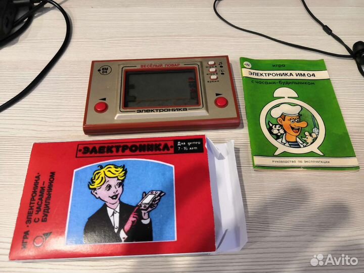 Игра электроника весёлый повар