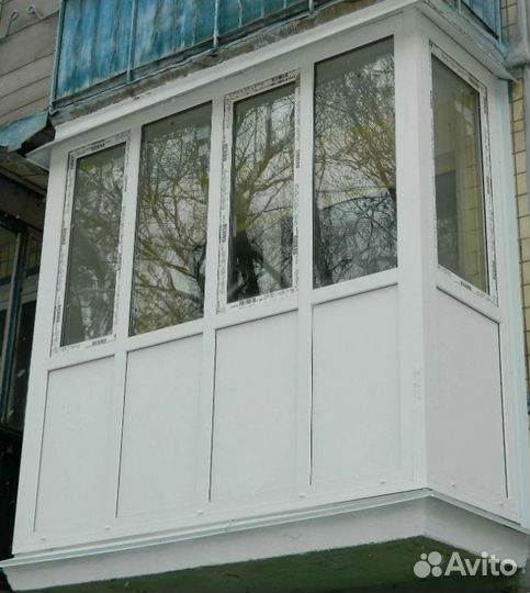 Застекление балкона