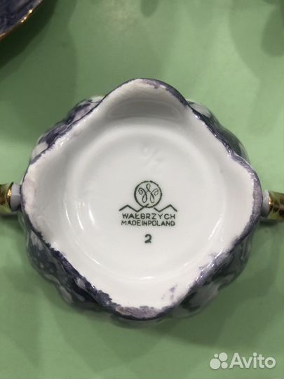 Сервиз кофейный с позолотой