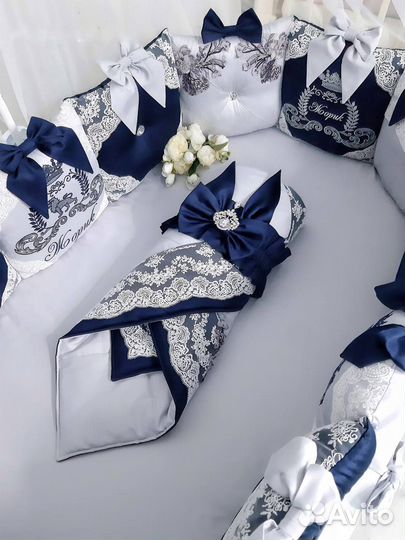 Бортики в кроватку