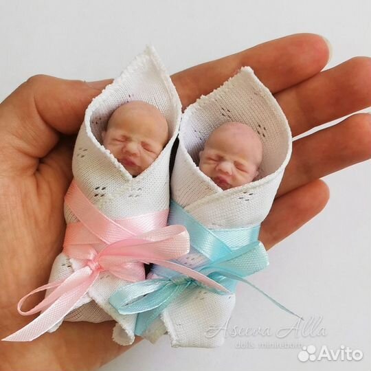 Силиконовый пупсик 6 см для Barbie