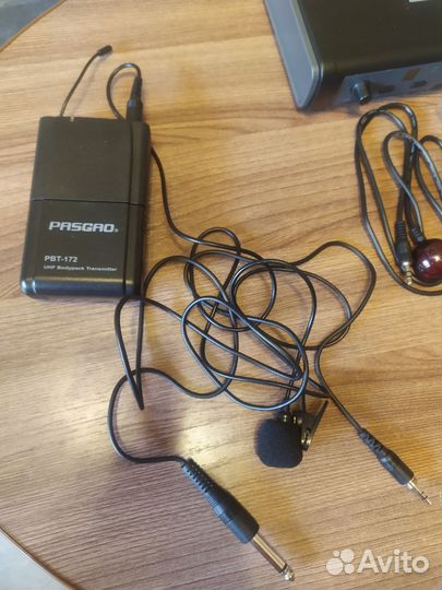 Микрофоны петлички с радиосистемой Pasgao PAW266
