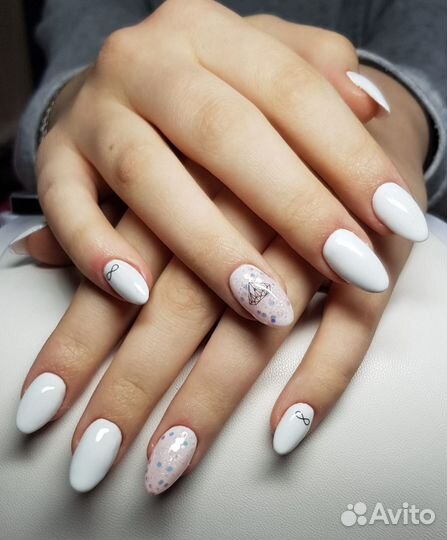 Наращивание ногтей на дому