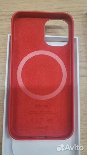 Чехол Apple Leather кожаный для iPhone 12 Mini