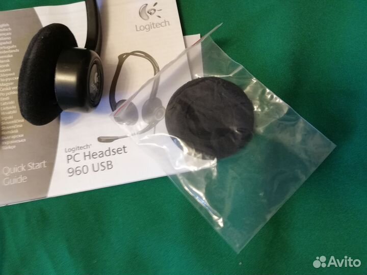 Продам гарнитуру Logitech 960 USB