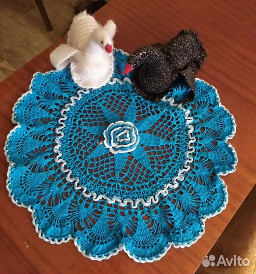 Салфетки вязаные крючком