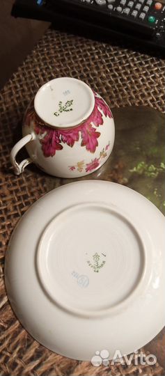 Чайная пара Вербилки СССР