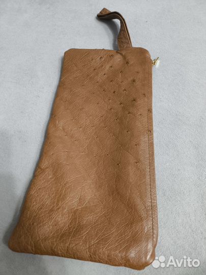 Zilli Страус Сумочка Кофр Мешочек Италия Оригинал