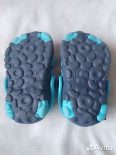 Тапочки резиновые детские б/у