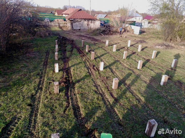 Жб сваи для дома / Точный монтаж жб свай