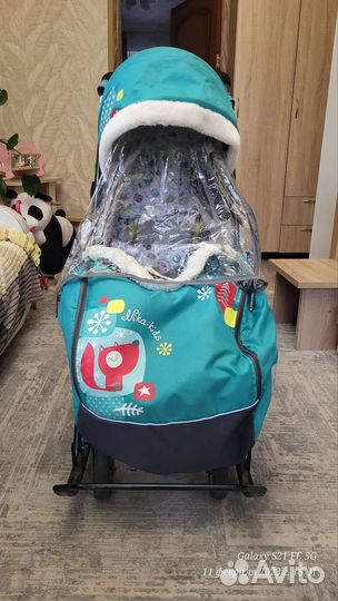 Коляска санки