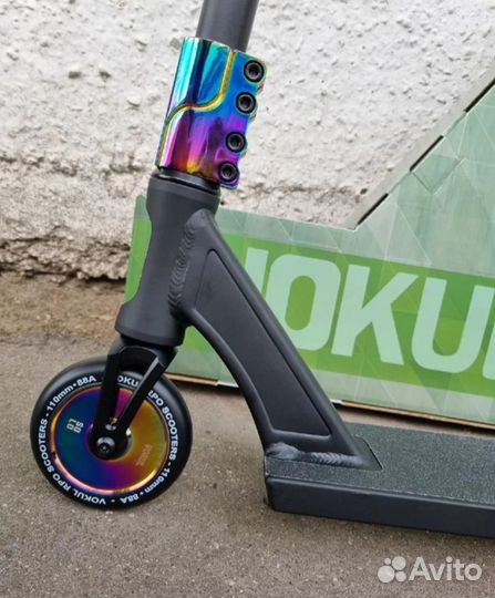 Трюковой самокат Вокул Нео Хром