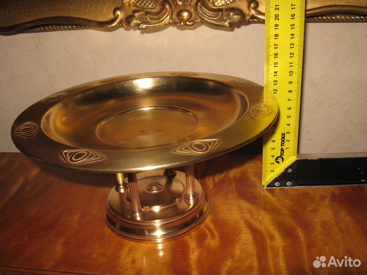 Антикварная ваза латунь