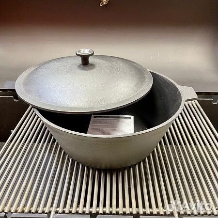 Кастрюля чугунная 4 литра