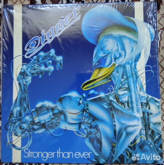 Digger-Stronger Than Ever '1987 LP (USA)