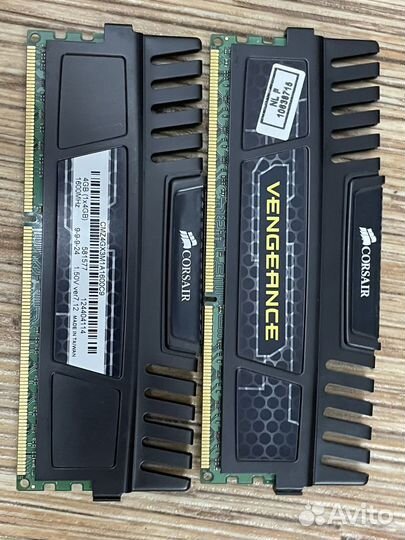Оперативная память ddr3 corsair 4gb x 2