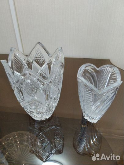Ваза хрустальная СССР
