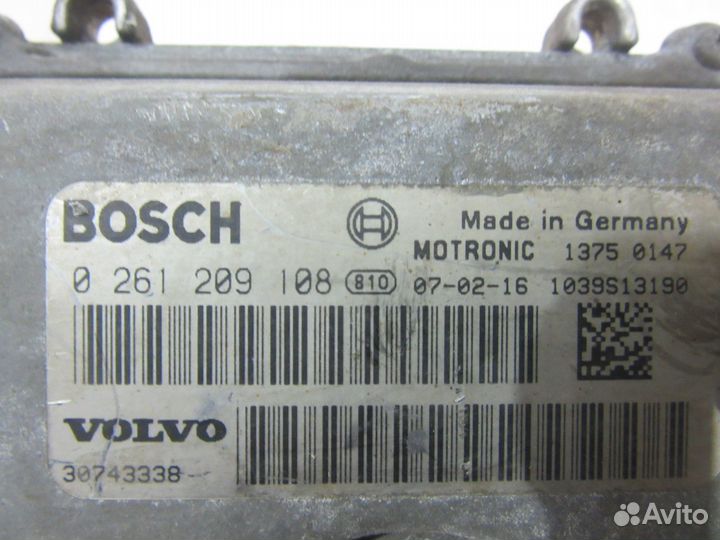 Эбу Volvo S60 2010- Volvo S80 2006- Volvo V70