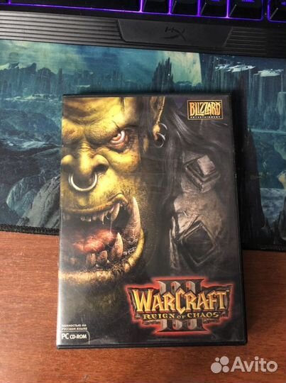 Коллекционный диск Warcraft III: Reign of Chaos