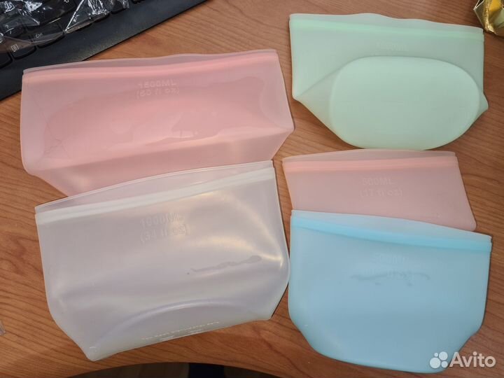 Силиконовые контейнера для заморозки и хранения