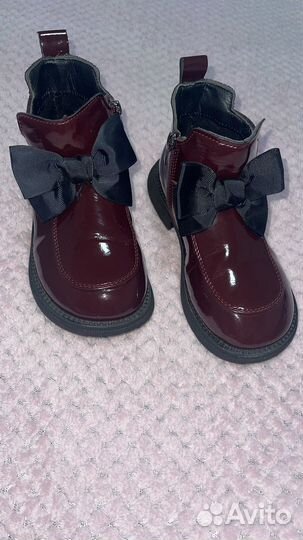 Ботинки осенние для девочки 22 см