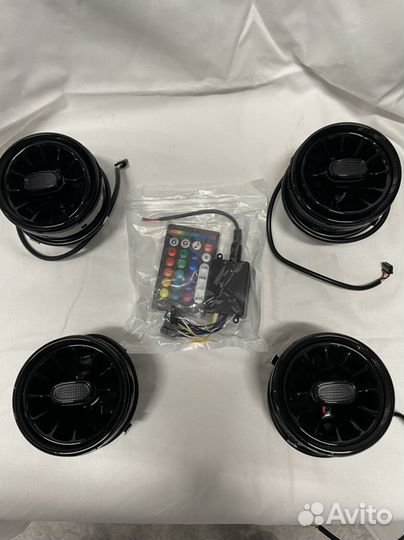 Дефлекторы в стиле AMG с подсветкой