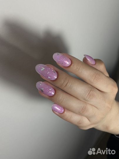 Маникюр, покрытие гель лак, наращивание ногтей